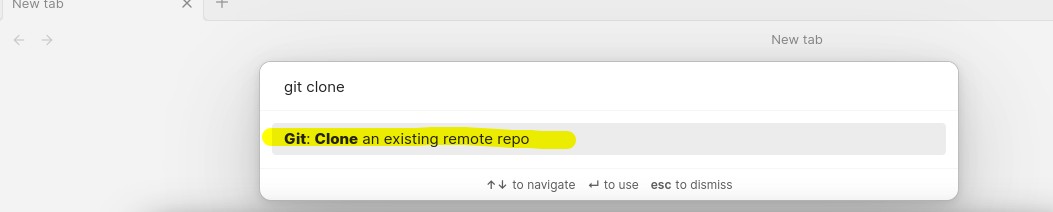 Clonando repositório'